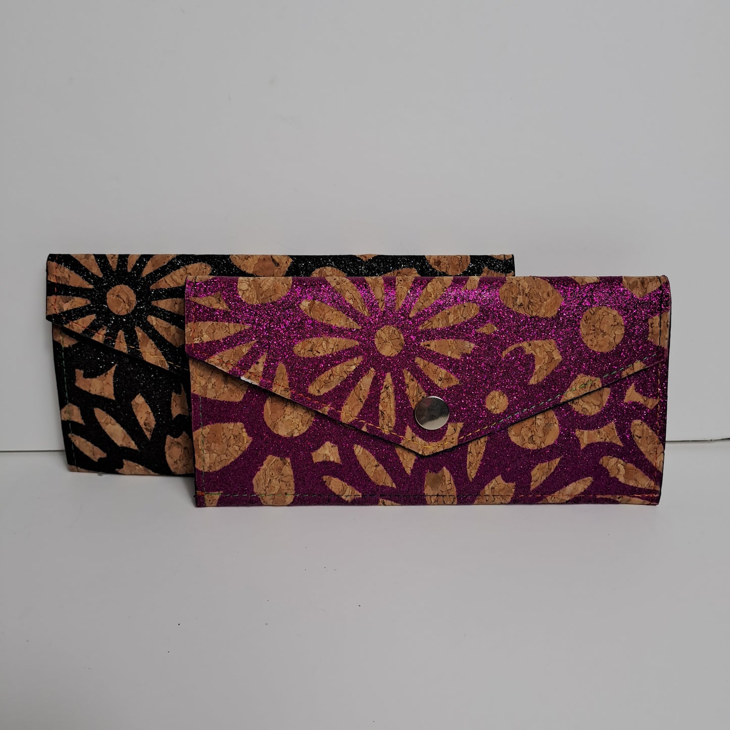 Floral Cork Wallets