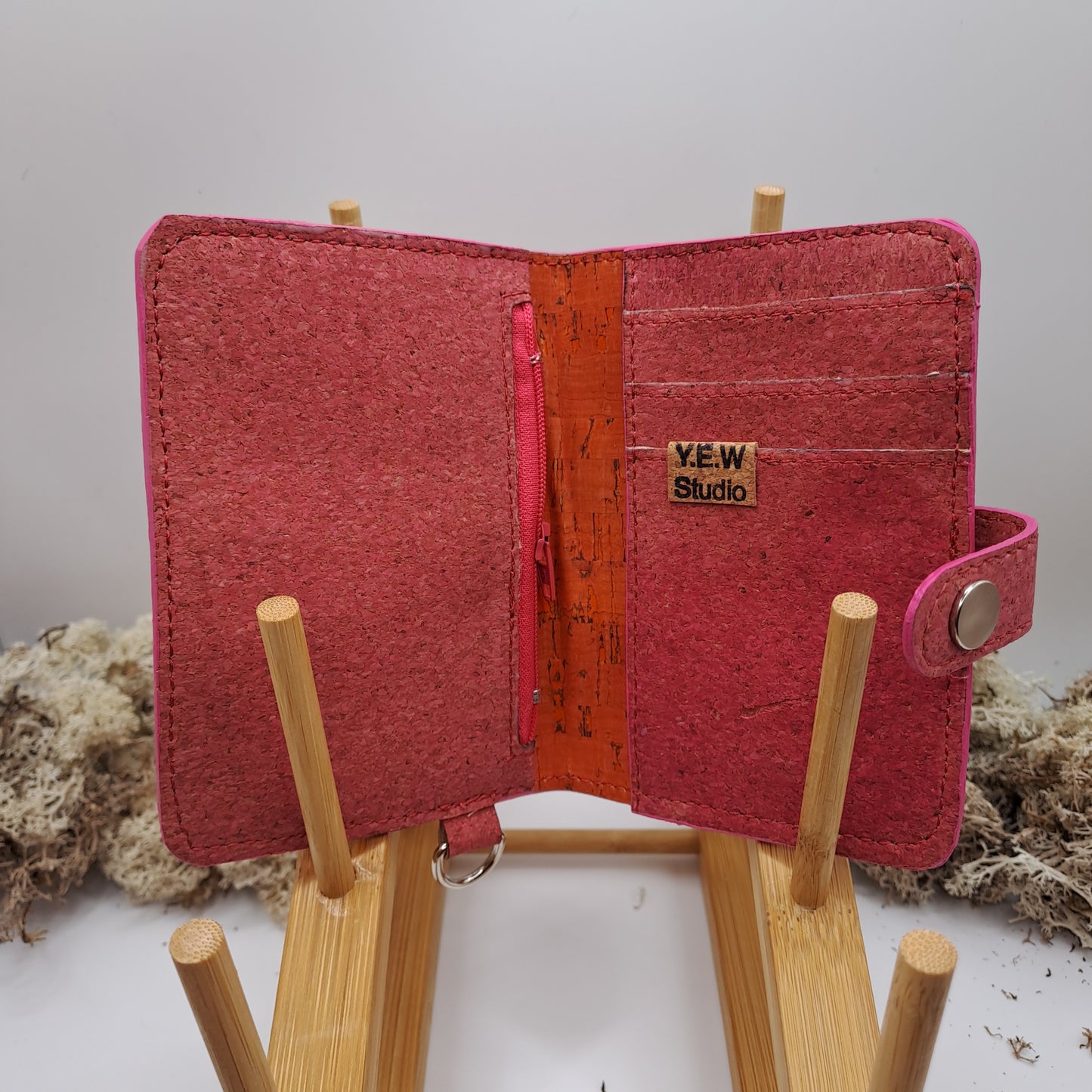 Handmade Colourful Cork Wallets