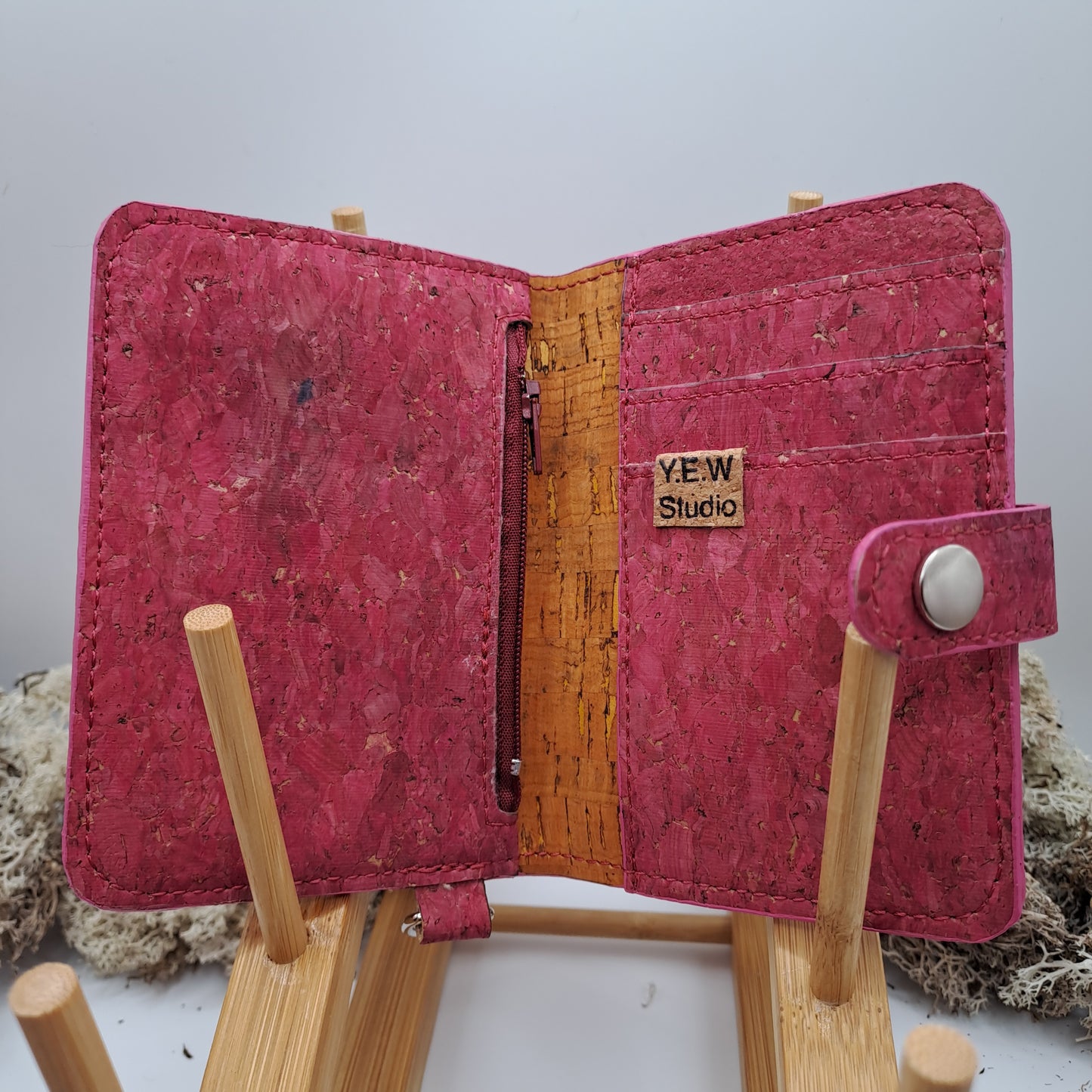 Handmade Colourful Cork Wallets